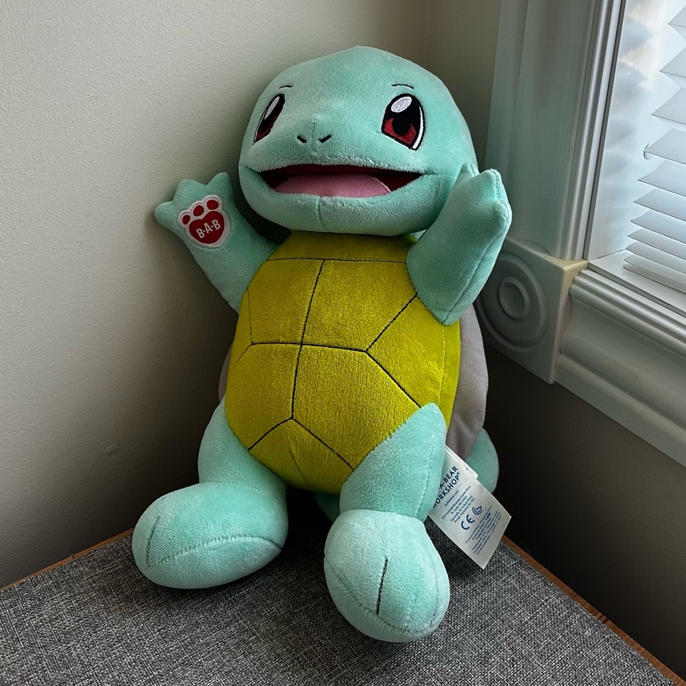 Build-A-Bear Pokémon Squirtle Plush